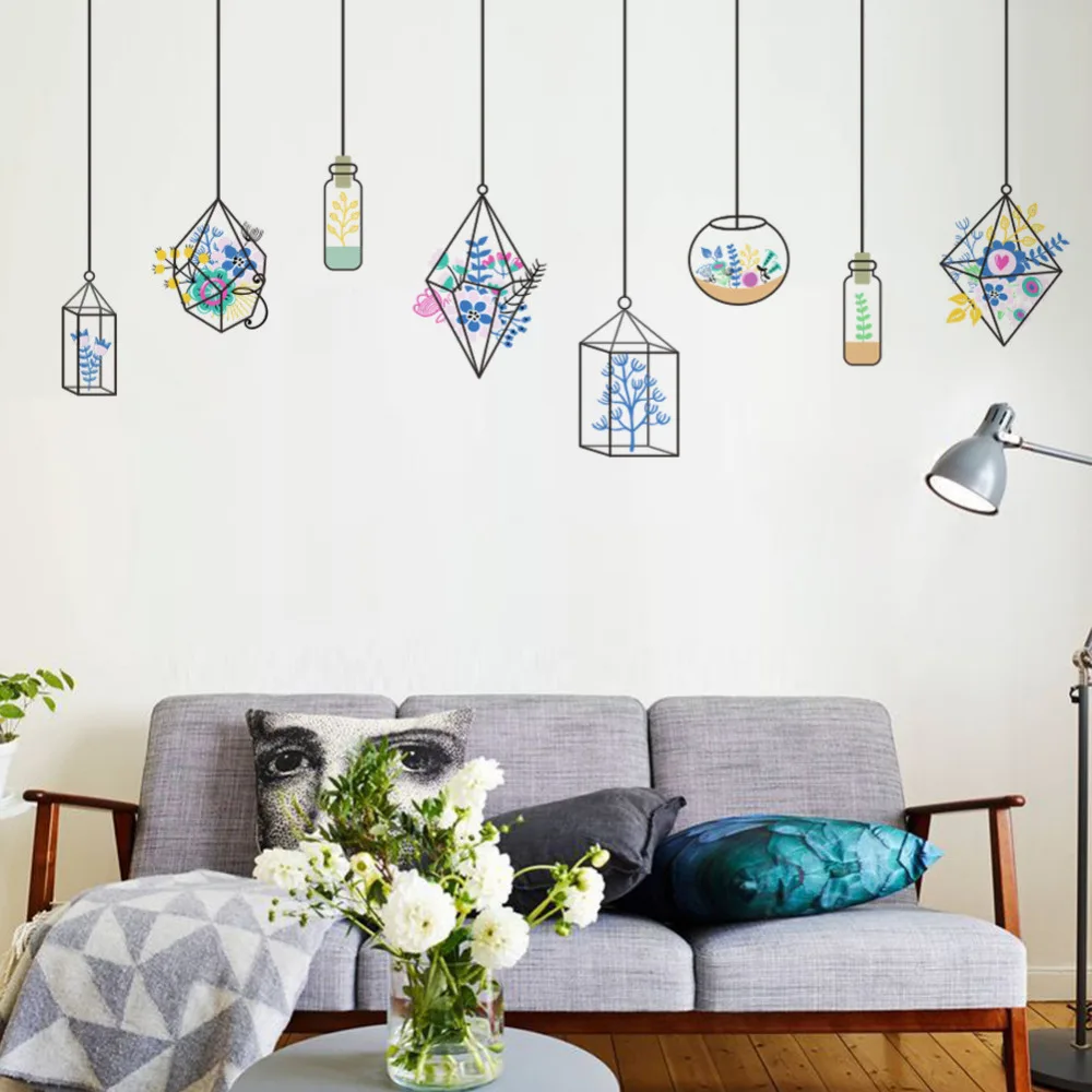 Creative Wall Stickers Rooms Decoration Stickers Bedroom Bedside