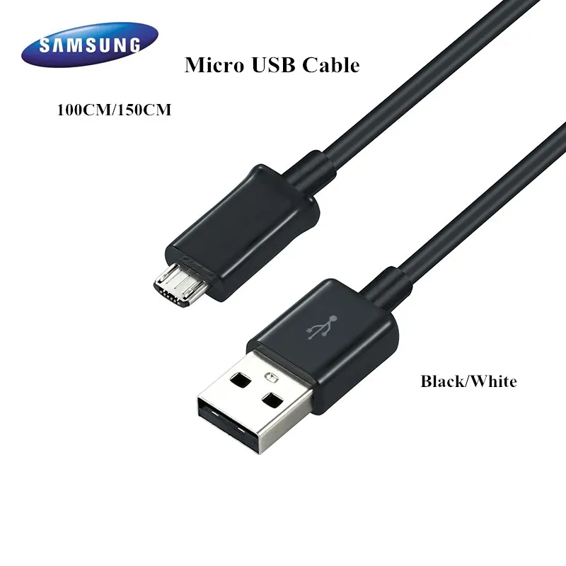 

Samsung Galaxy 1/1.5 Meter Micro USB Cable Adaptive Fast Charger Cable Data SYNC Line For S4 S6 S7 edge J1 J3 J5 J6 J7 Note 4 5