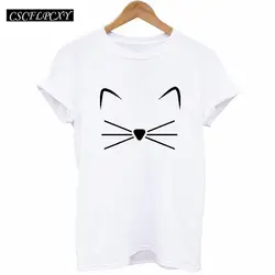 Кошачий усов, усов, Черный и белый цвета, три цвета футболки