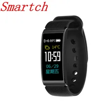 Smartch X3 смарт-браслет 0,96 дюймов TFT ips Цвет браслет поддерживает Водонепроницаемость IP68 частота сердечных сокращений смарт-браслет шагомер Фитнес T