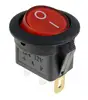 1PCS 12V LED illuminuted rocker switch 20A 12V push button switch Car button light switch ON/OFF Round Rocker Switch Dash Boat ► Photo 2/5