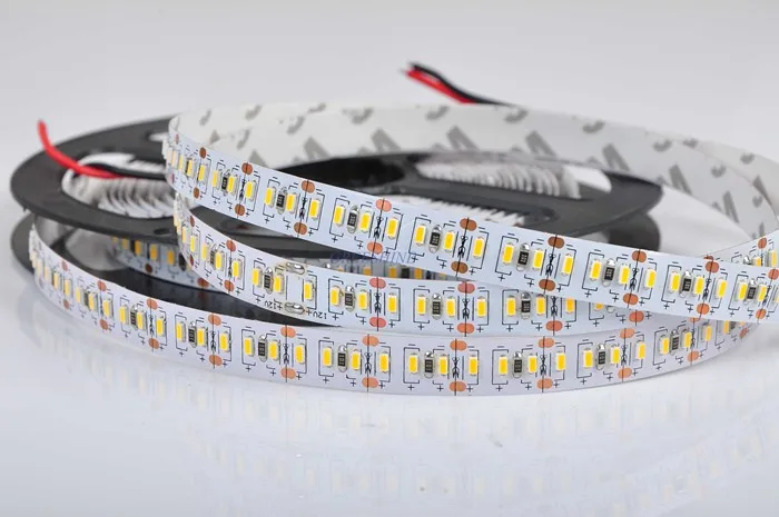 

LED Strip 3014 204 LED per Meter DC12V IP20 White / Warm White Super Bright 12-14LN/led Flexible LED Light 100m/lot DHL ship