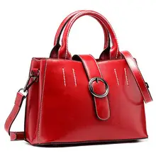 Модная классическая женская сумка из натуральной кожи, женская сумка через плечо, сумка-тоут, сумка-портфель, черная, коричневая, красная, зеленая, дорожная сумка