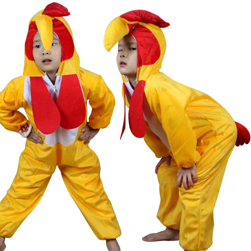 

Children's Day Party Performance Clothing Kid Cartoon Animal Suits Animal Cock / Rooster Cosplay Costume Fancy Dress