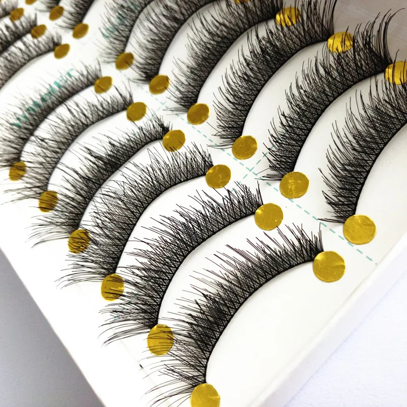 10Pair Natural False Eyelashes Pack Long Eyelash Fake Eye Lashes Extension Tools Band New Makeup Volume 1 10Pair Natural False Eyelashes Pack Long Eyelash Fake Eye Lashes Extension Tools Band New Makeup Volume 2