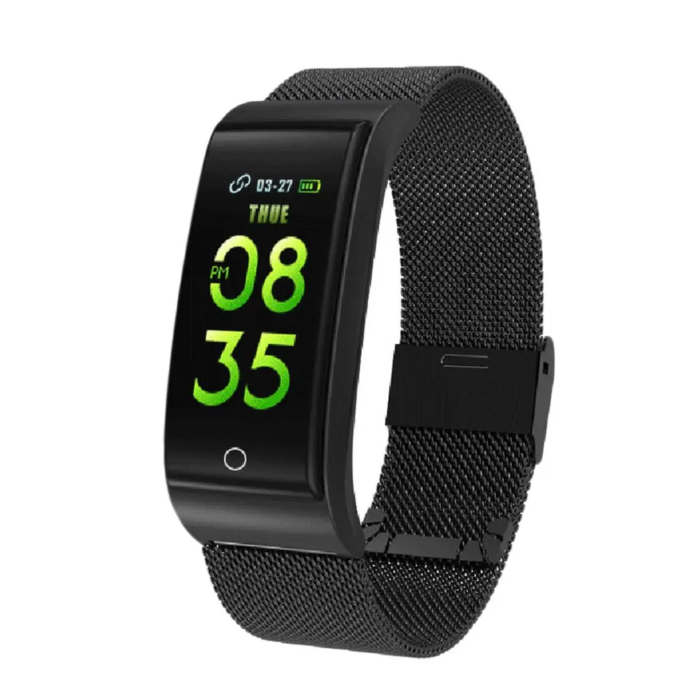 

IP68 Waterproof Smart Watch F4 Smart Wristband Heart Rate Tracker Blood Pressure Oxygen Fitness Bracelet 2018 New