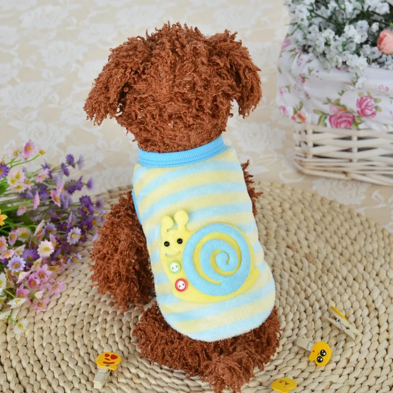 

2018 Autumn/Winter Cartoon Pet Puppy Cat Coats Jacket Warm Soft Fleece Dog Clothes for Small Dog Chihuahua Clothing Coat Apparel