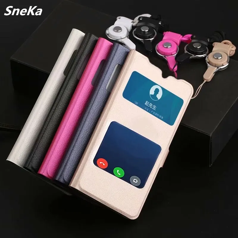 

sFor Coque Xiaomi Redmi 7 Case Cover Redmi 7 Flip Leather Stand Cases For Fundas Xiaomi Redmi 7 6.26" Cover With lanyard