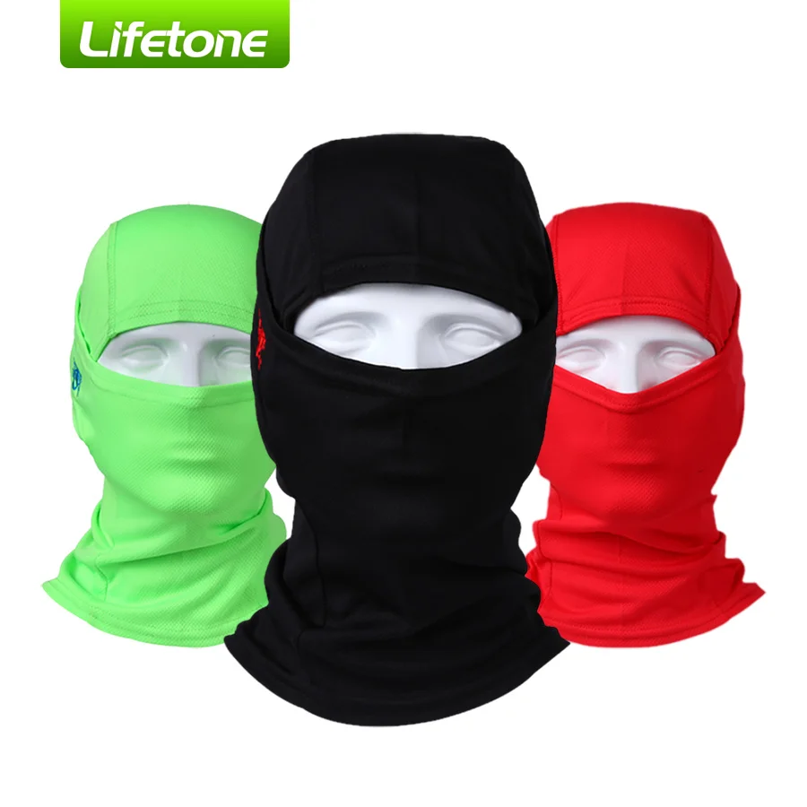 

BATFOX Breathable Face Mask Balaclava Outdoor Sports Polyester Material Snowboard CS Protect Mask Military Tactical Head Cover