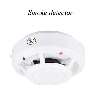 

85 dB Smoke Fire Sensor Monitor Smoke Sensor Smoke Detector Tester for Home Security System New