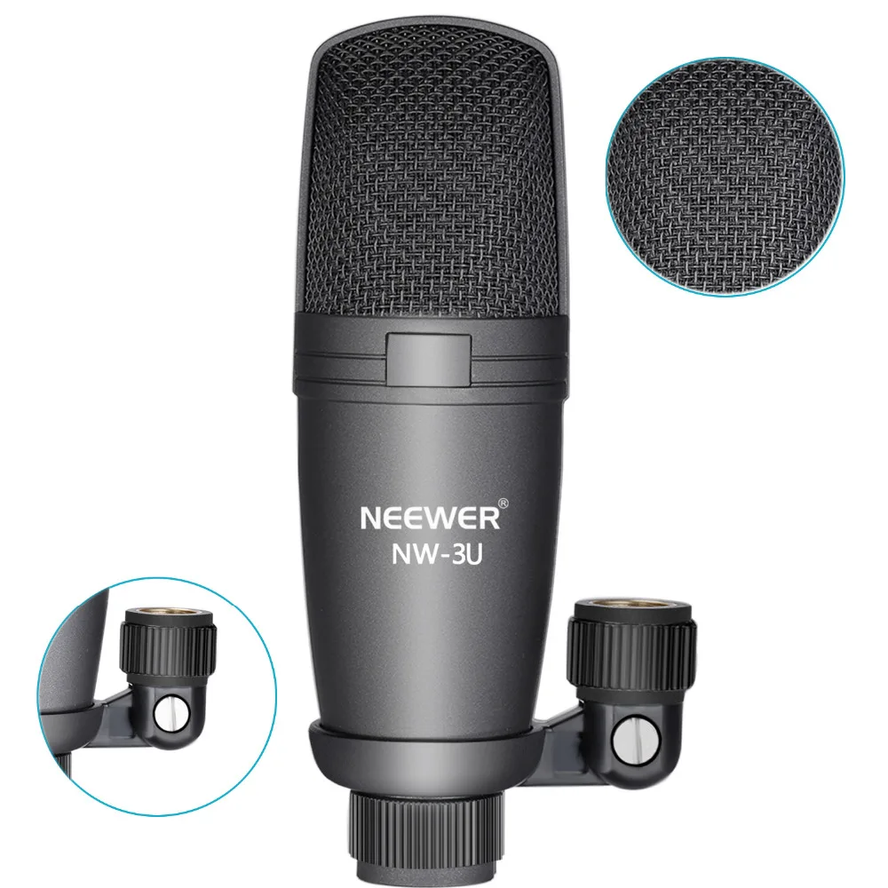 Neewer NW 3 diphram конденсаторный микрофон и Pro 35 настольная Подвеска стрелы ножничный
