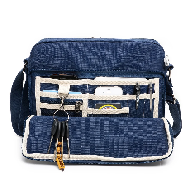 Small Cheap Canvas Messenger Bag