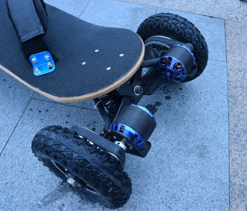 Perfect Powerful 2x1650w Dual Motor Electric Skateboard Scooter Four Wheel Off Road Skate Long Board Wireless Remote Bike Boosted-board 11