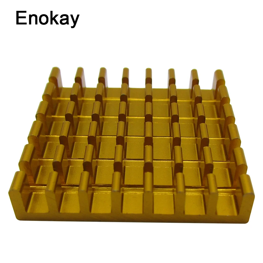 

Wholesale 5 Pieces Aluminum 25x25x5mm With 3M Tapes Heat Sink Cooler Radiator