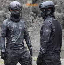 Summer Mesh O neck Shirt Kryptek T Shirt quick dry Typhon Mardrake Highlander Nomad Mountain