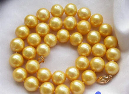 

song voge gem nanJ0605 ROUND golden PEARL NECKLACE