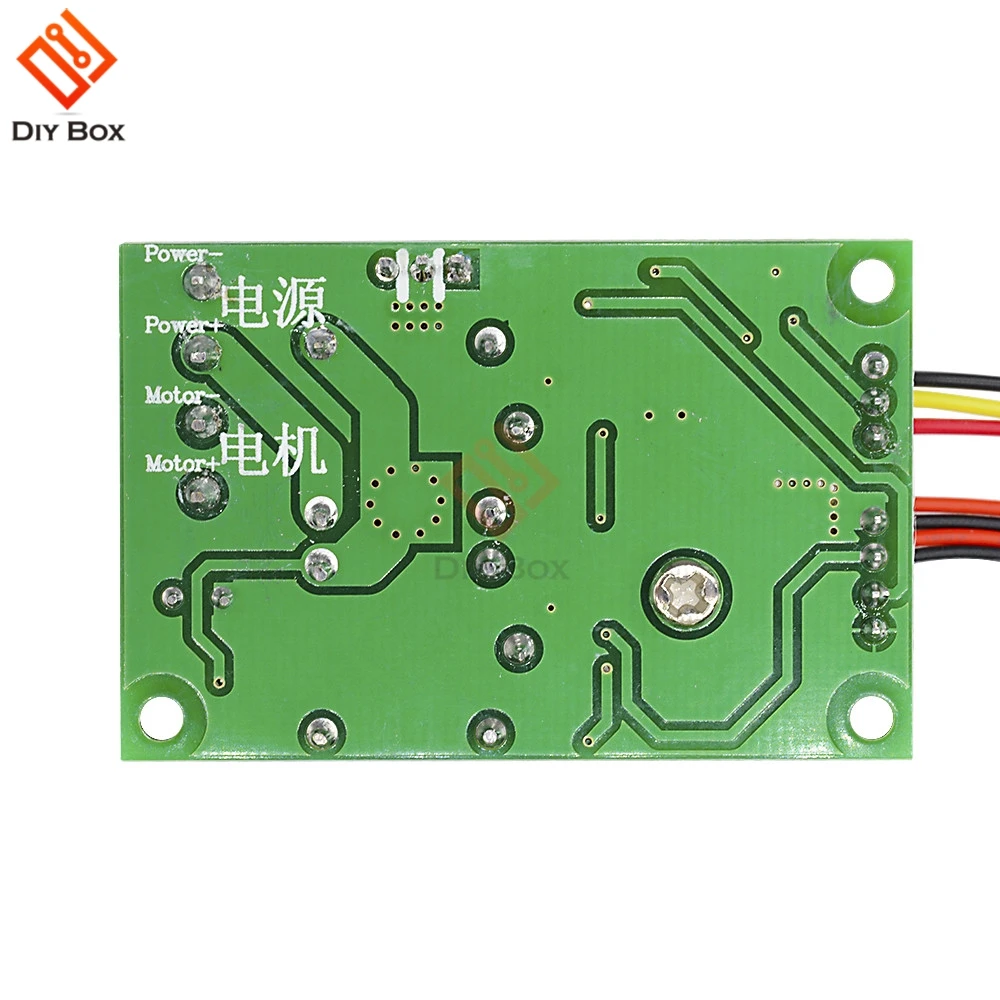 DC 6-24 в 6 в 9 в 12 В 24 В 3A ШИМ контроллер скорости двигателя постоянного тока вперед назад реверсивный переключатель RC регулятор управления с реле