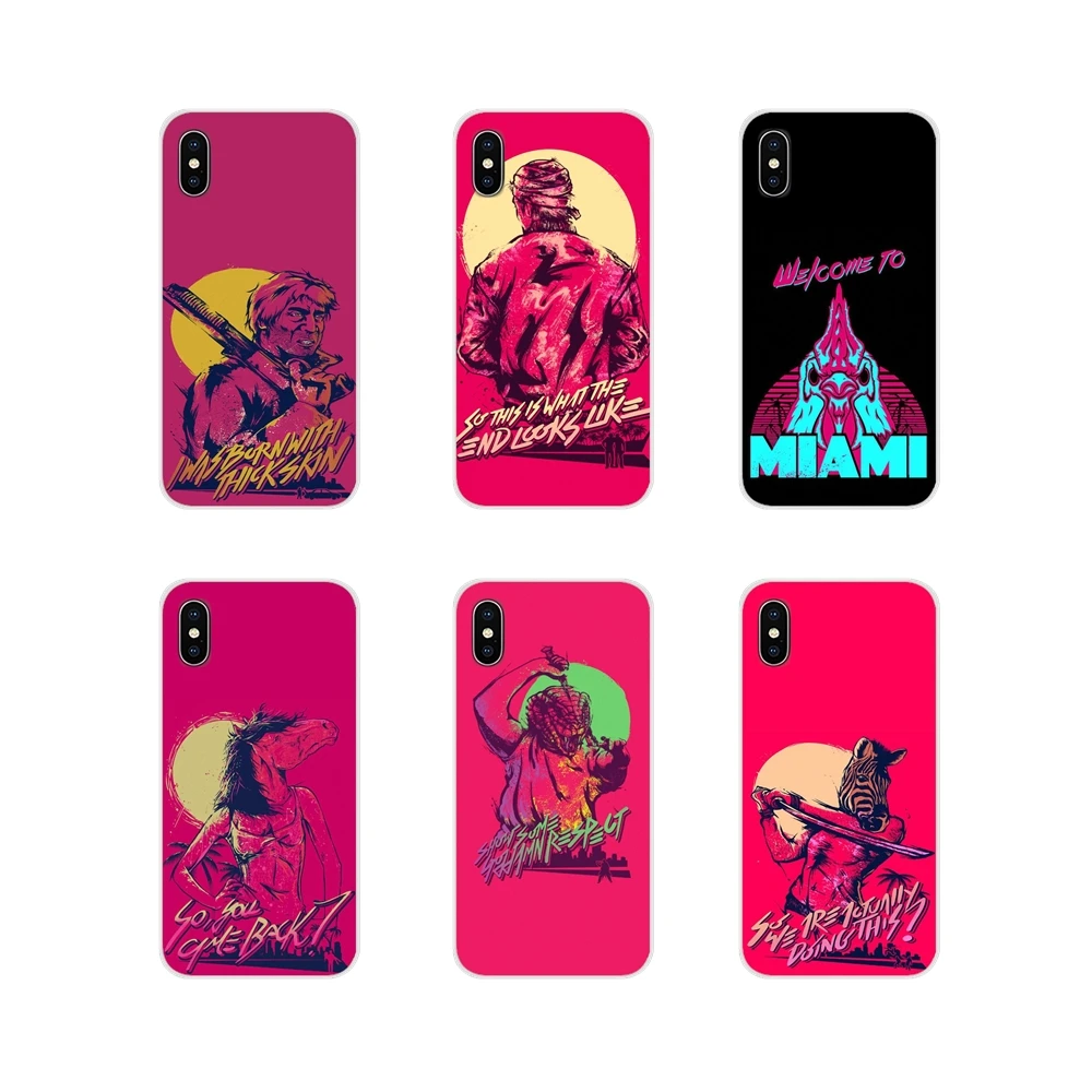 

cool game hotline miami For Huawei Mate Honor 4C 5C 5X 6X 7 7A 7C 8 9 10 8C 8X 20 Lite Pro Accessories Phone Shell Covers