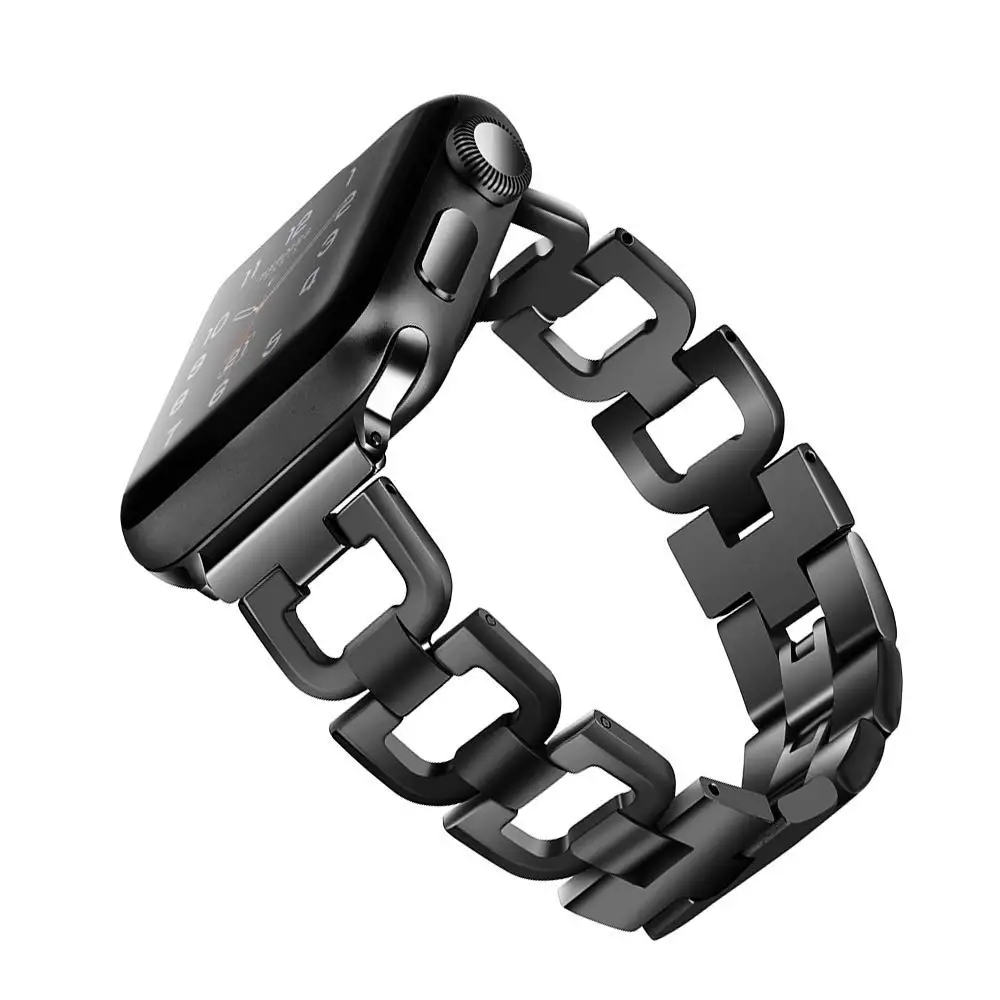 KINGBEIKE Stainless Steel Band For Apple Watchband 1/2/3/4 Series Watch Band Metal Links iwatch 38mm/42mm 40mm/44mm Bracelet KINGBEIKE Stainless Steel Band For Apple Watchband 1/2/3/4 Series Watch Band Metal Links iwatch 38mm/42mm 40mm/44mm Bracelet