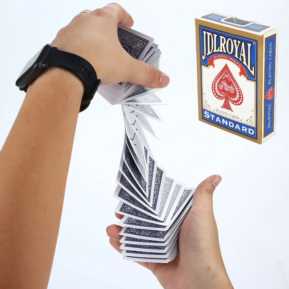 

Creative Electric Magic Trick Kids Toys Deck of Cards Magician Prank Trick Close up Stage Prop Toys Kid Birthday Gifts