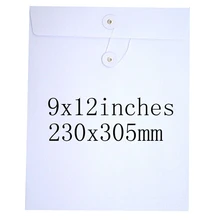 Оптом и в розницу пустая бездревесная Сумка для документов, накладные/почтовые конверты размером 9x12 дюймов или 230x305 мм