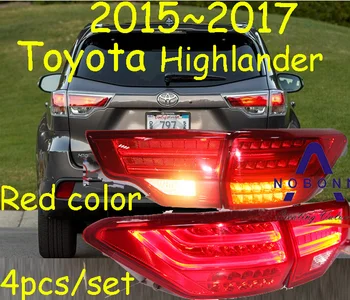 

Highlander taillight,car accessories,Auris,CHR,2015~2017 LED,highlander rear light;red/black color,highlander fog light