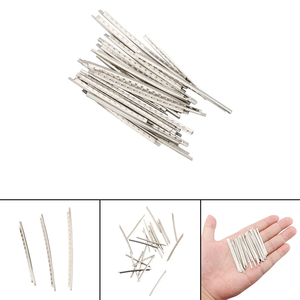 

24Pcs/Set Electric Guitar Frets Wire Fretwire Copper Silver 2.4mm Guitar Accessories Fit For SG Electric Guitar