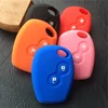 silicone car key case for Renault 2 button Clio Scenic Megane Duster Sandero Captur Twingo Modus remote control cover ► Photo 3/6
