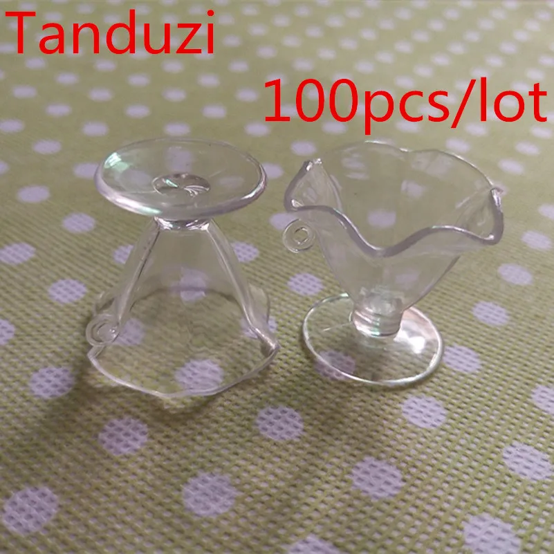 Tanduzi 100 шт. оптом японские кавайные пластиковые прозрачные идеальные чашки для