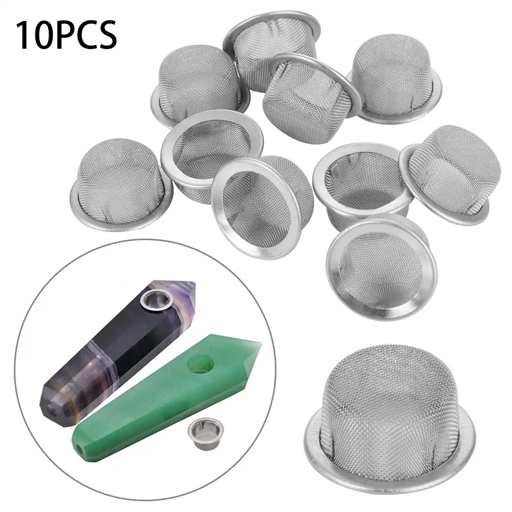 Stainless Steel Smoking Filter Ball Screens Pipe Metal Tobacco Screen Filters