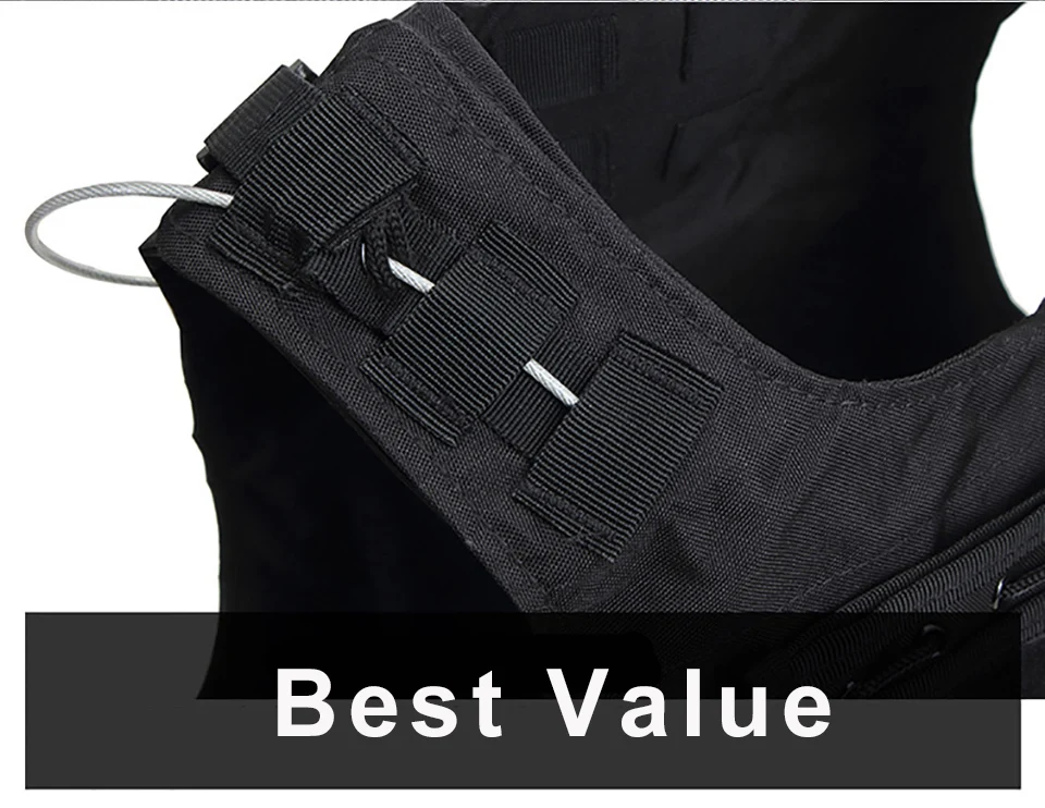 Camouflage Hunting Military Tactical Vest Wargame Body Molle Armor Hunting Vest CS SWAT Team Outdoo