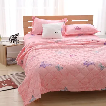 

WINLIFE Cotton Bedspread Throws Blanket Thin Comforter Stiching Duvet Quilt Filling Air Conditioning Summer Quilt