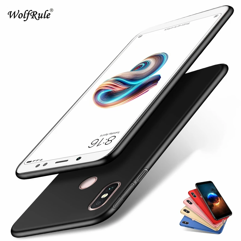 Чехол для Xiaomi Mi A2 тонкий гладкий PC Задний защитный бампер корпус телефона чехол