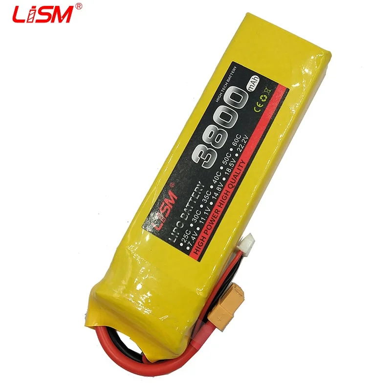 

Battery Lipo 3S 11.1V 3800mAh 60C For RC Drone Car Helicopter Boat Airplane Quadcopter Model Remote Control Toys Lithium #35C37