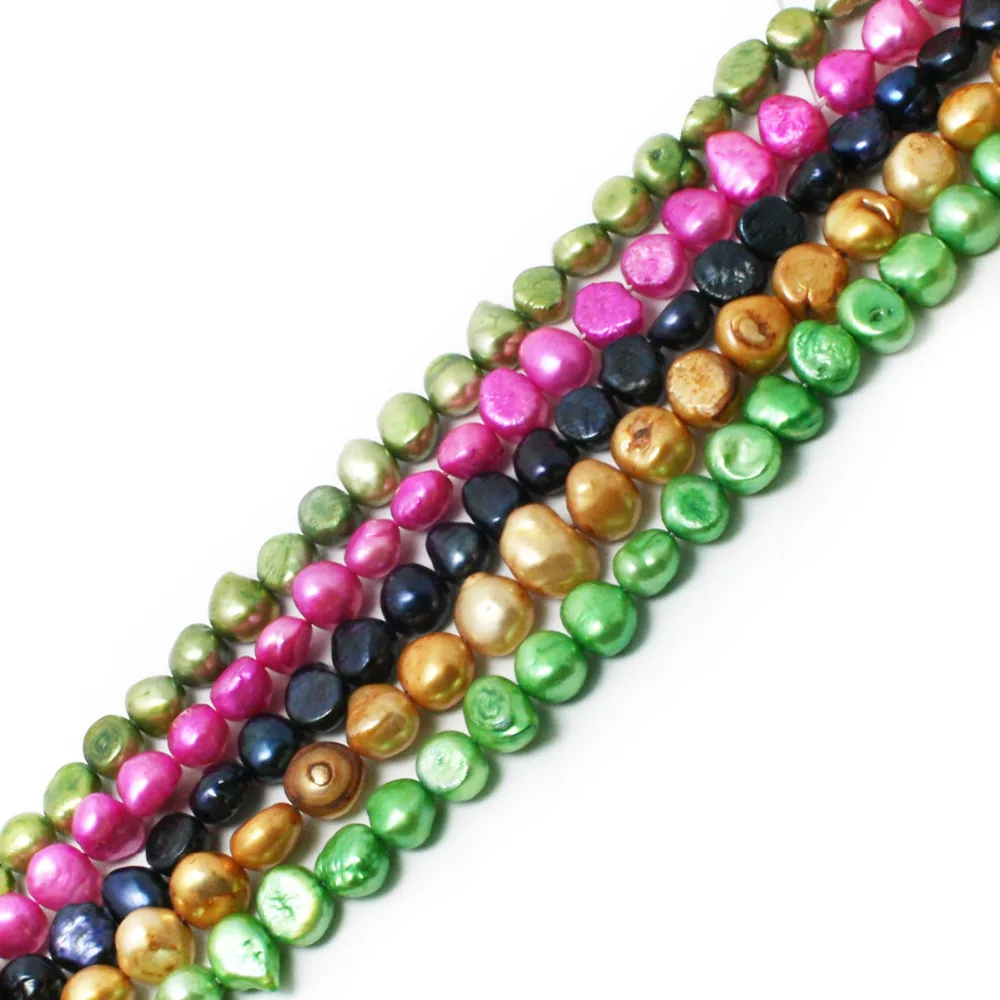 9 10 мм 35 5 см/сумка неравномерная ФОРМА натуральный окрашенный пресноводный