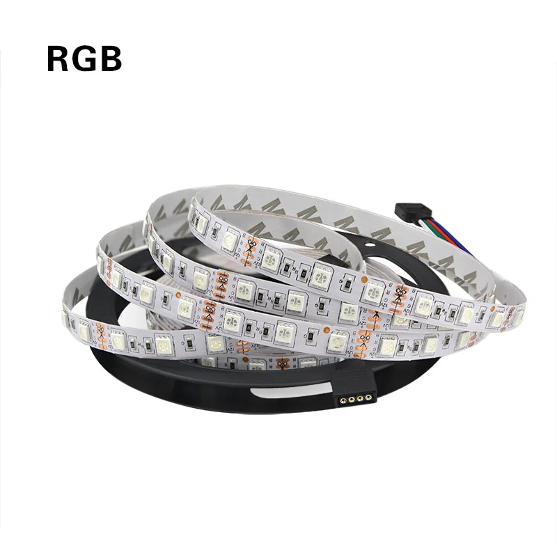 5050 SMD led ленточный светильник RGB RGBW RGBWW 12 В гибкий неоновый светодиодный светильник Диодная лента 5 м/300 светодиодный s Лента ТВ ПОДСВЕТКА украшение