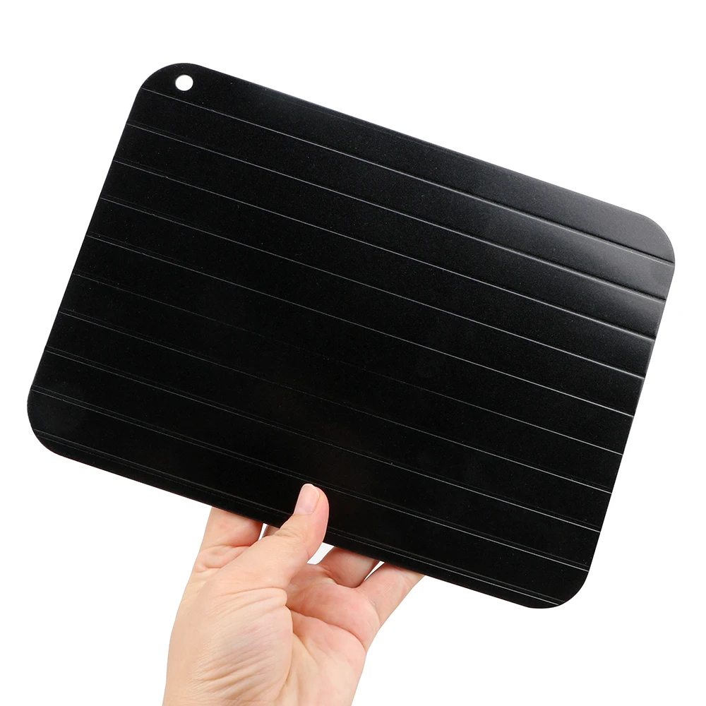 HOOMIN Aluminium Alloy Thaw Frozen Food Meat Fish Physical Natural Efficient Defrosting Trays Kitchen Tool HOOMIN Aluminium Alloy Thaw Frozen Food Meat Fish Physical Natural Efficient Defrosting Trays Kitchen Tool