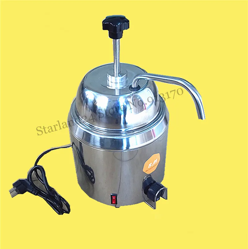 Горячая распродажа! Подогреватель для сыра Nacho диспенсер шоколада Melter Bain Mary 220V 110V