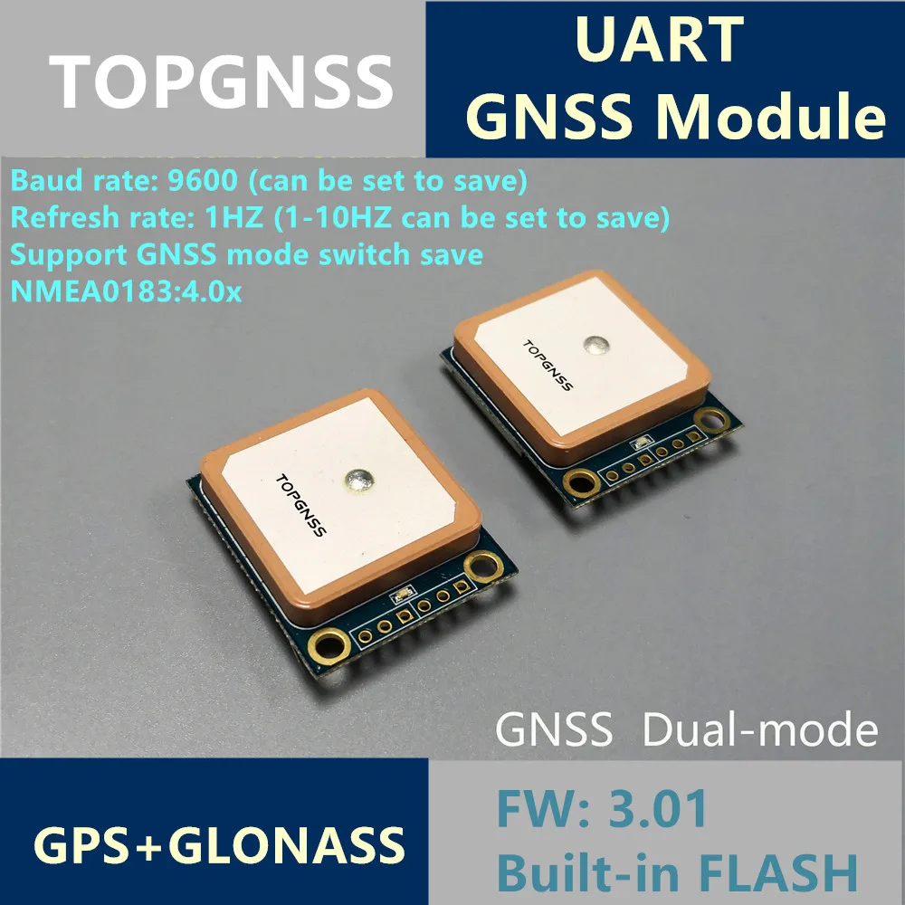 UART GPS ГЛОНАСС поддержка GALIEO двойной режим M8n GNSS модуль антенный приемник