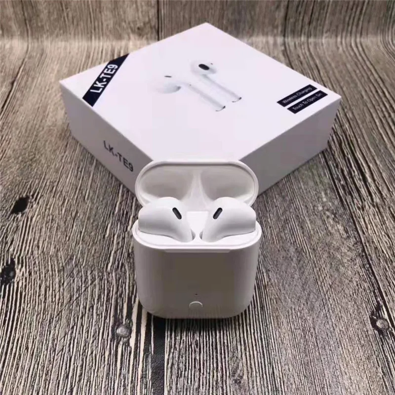 

TWS LK-TE9 i14 tws Pop-up function wireless headset bluetooth V5.0 earphone 1:1 wireless Bluetooth for air earphones pods