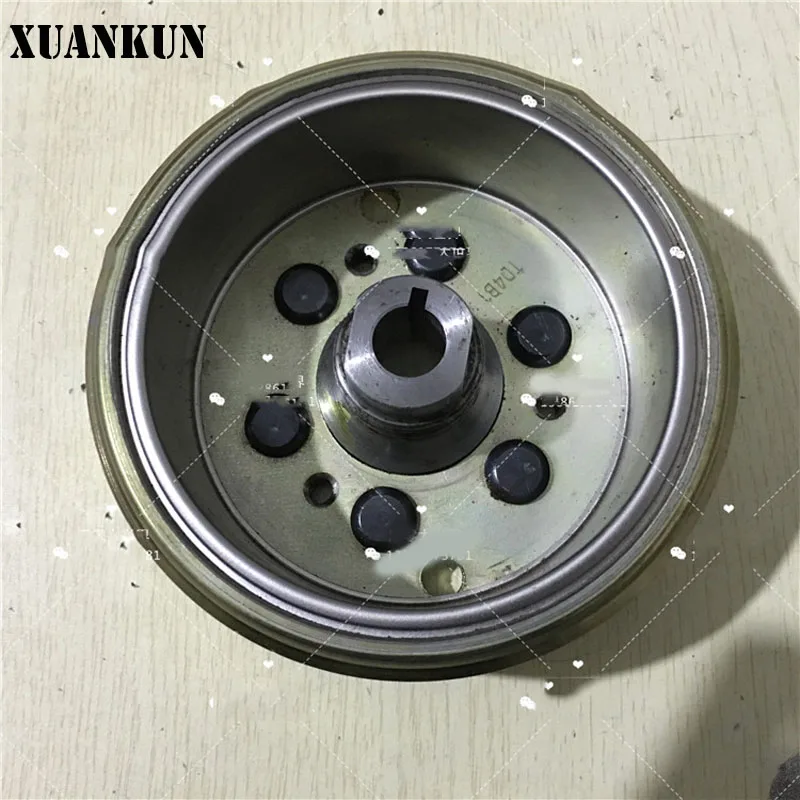 

XUANKUN QS150-B Coil Stator Assembly GZ150 Magnet Motor Rotor Charging Coil