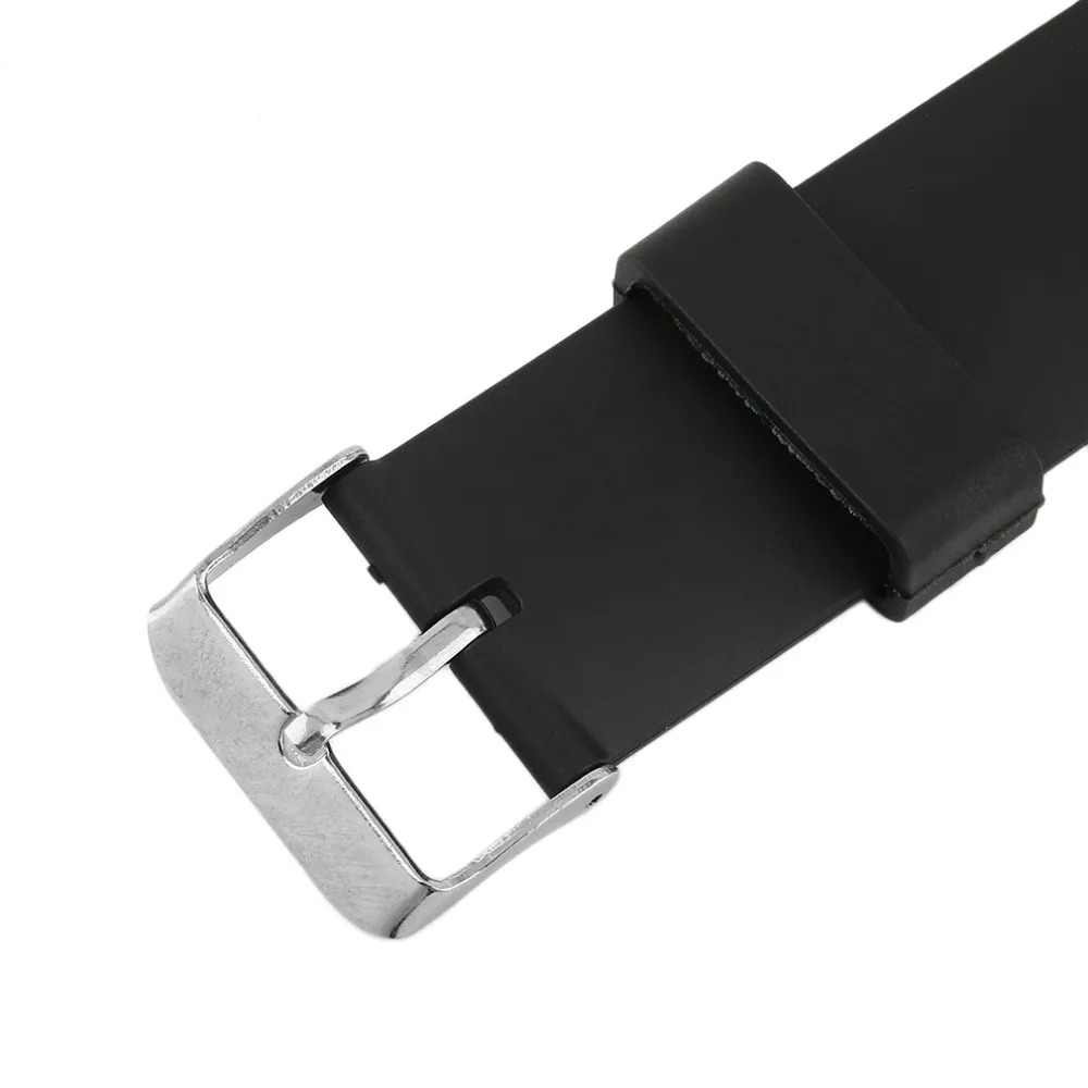 2021 New Fashion Men Outdoor Sport LED Digital Binary Watches Popular Square Dial Uisex  Rubber Band Casual Wrist Watch Relogio