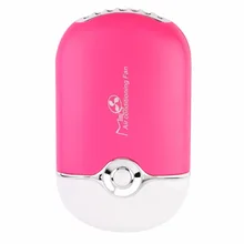 Мини Портативный Ручной USB Перезаряжаемые вентилятор кондиционер Портативный вентилятор карман подарок для Steet Спорт Путешествия офисные