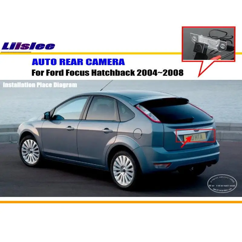 Камера заднего вида Камера для Ford Focus Хэтчбек 2004~ 2008/Обратный Камера/HD CCD RCA NTST PAL/номерные знаки для мотоциклов светильник CAM