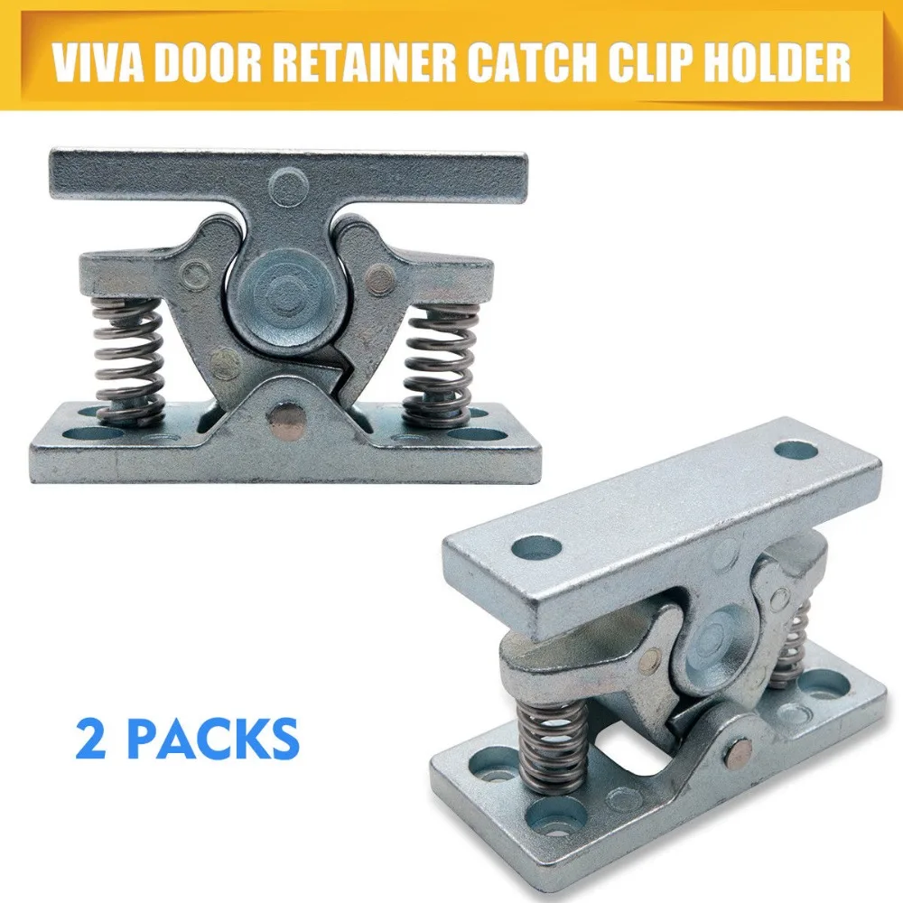 

2Pcs Veneta Door Retainer Catch Zinc alloy For Caravan Motorhomes Boat Door Clip