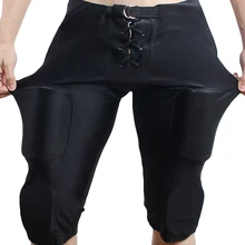 Шорты с подкладкой для взрослых, защитное нижнее белье для бедер и ягодиц, компрессионные штаны для футбола, баскетбола, велосипеда, футбольный волейбол, Skat