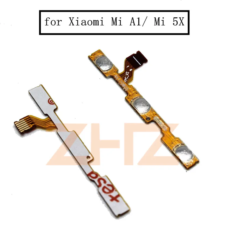 

for Xiaomi Mi A1 Mi 5X Power Volume Side Key Button Flex Cable ON OFF Switch Flex Cable Replacement Repair Parts Test QC