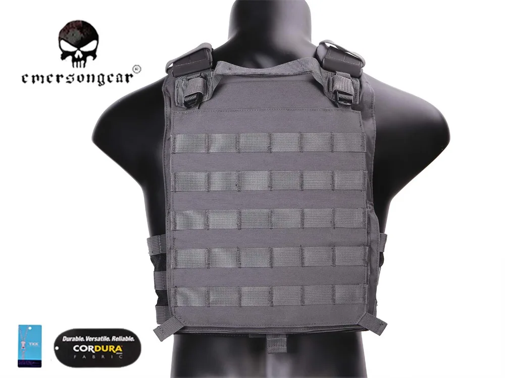 Emersongear 420 несущая пластина тактический жилет открытый стрельба военный Molle Combat 420 жилет EM7362 мультикам черный