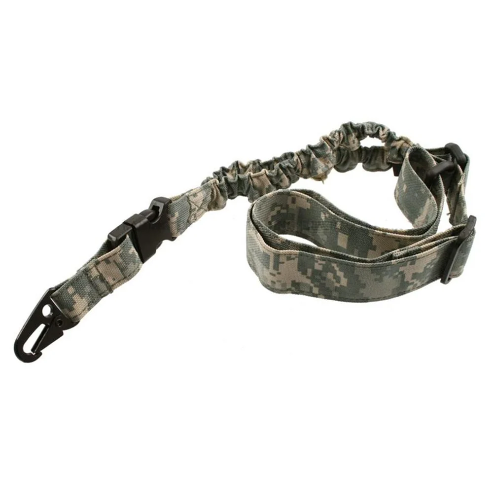 CQB tactical gun sling belt ACU Pattern bungee one point sling Both