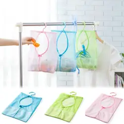 Практичные Висячие сетчатые сумки для хранения для ванной кухни Многоцелевая сумка для игрушек Экологичная сетчатая сетка корзины сумка
